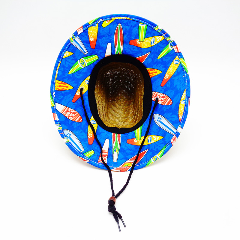 Kids Mat Grass Surfboard Lifeguard Hat