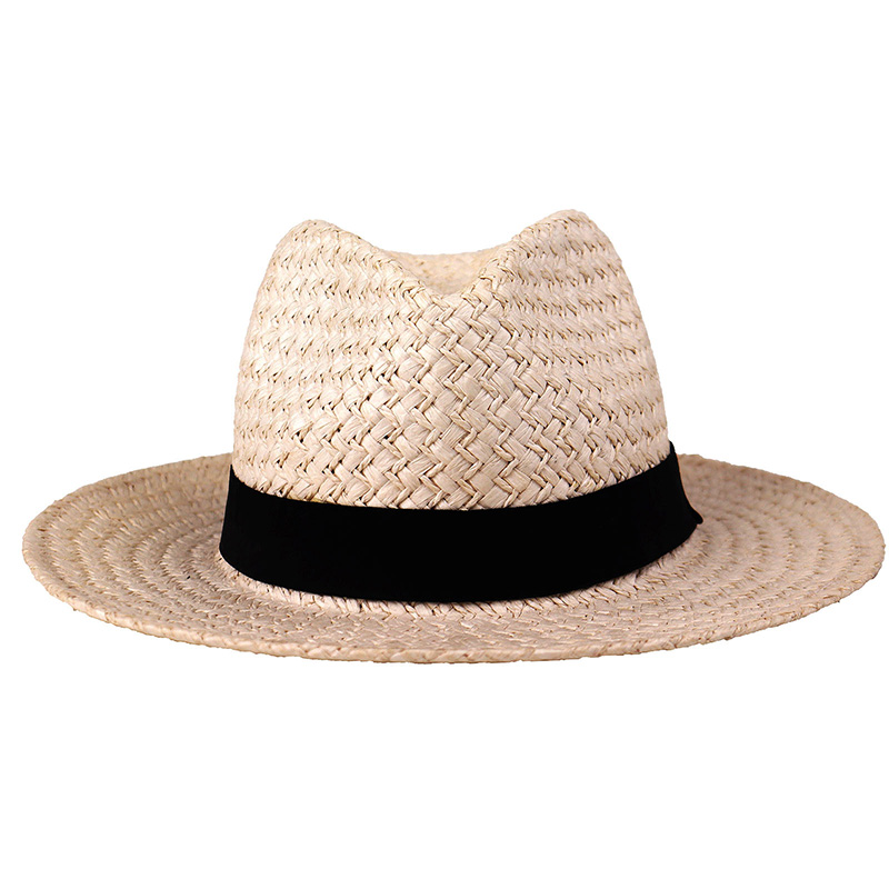 Lala Hasır Dokuma Panama Hasır Şapka