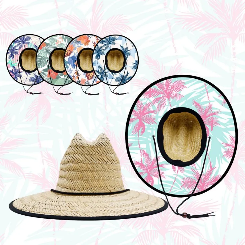 Palm Tree Straw Hats