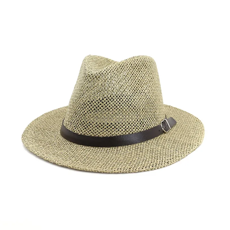 Promocyjna jakość męskiego kapelusza słomkowego Fedora Panama