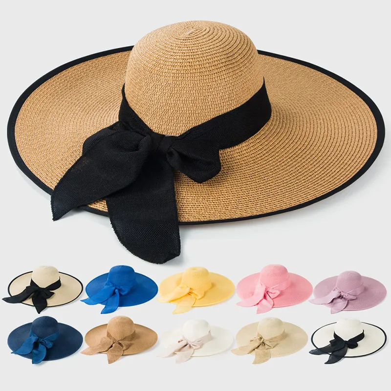 Regulowany kapelusz słomkowy Summer Beach