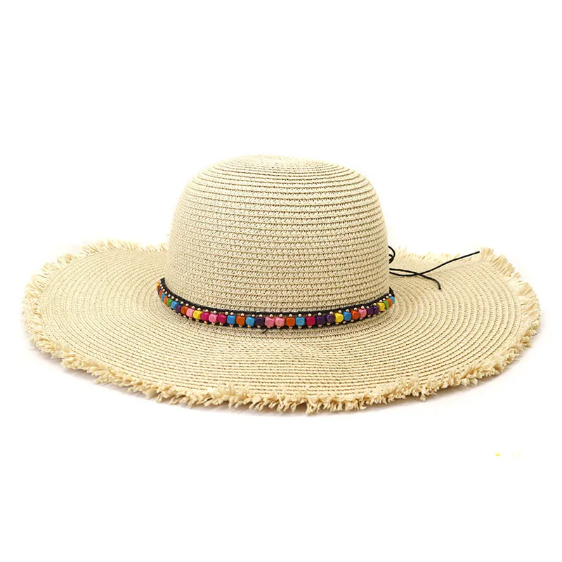 Summer Boho Style Cruise Sun Hat para sa Lady