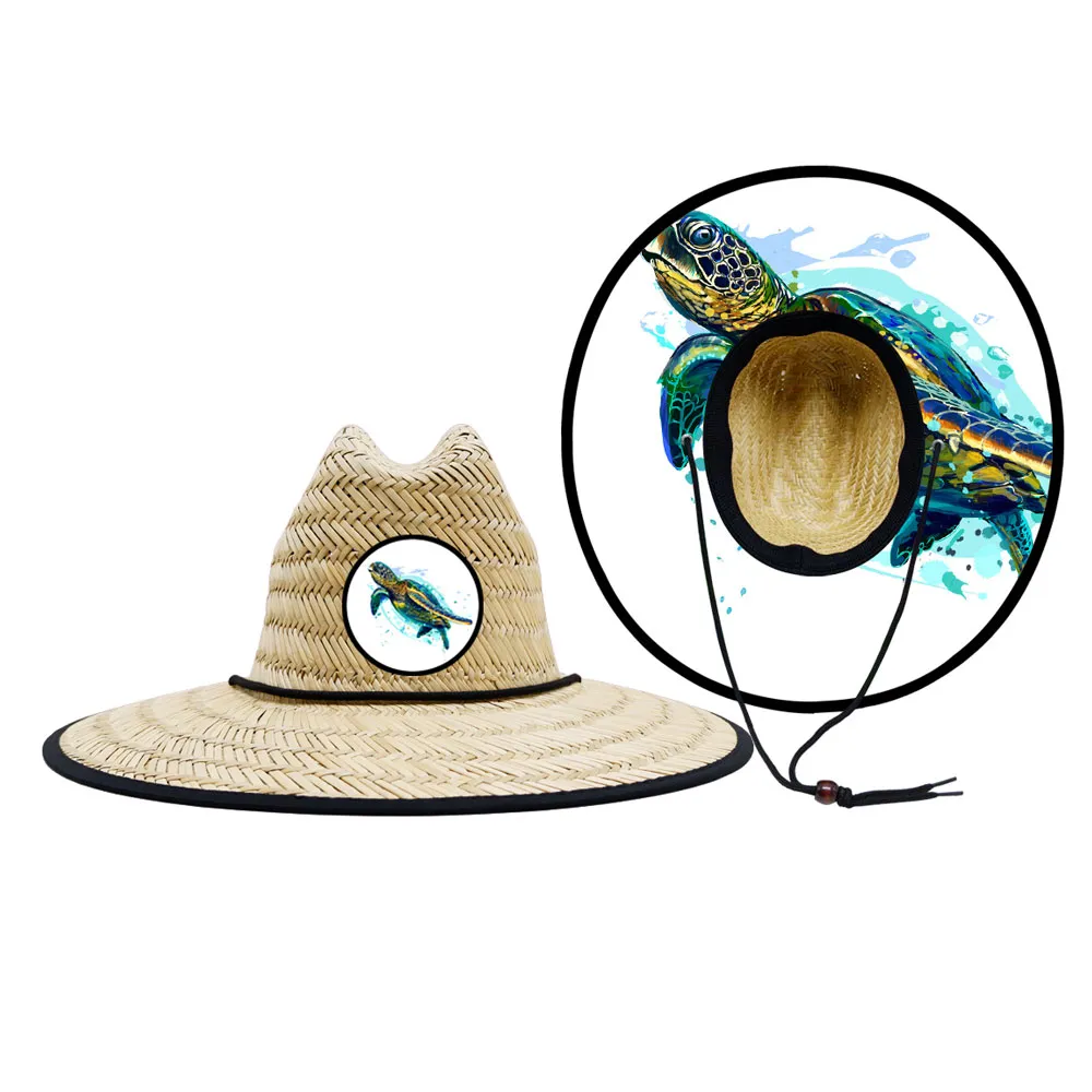 Turtle Lifeguard Straw Hat