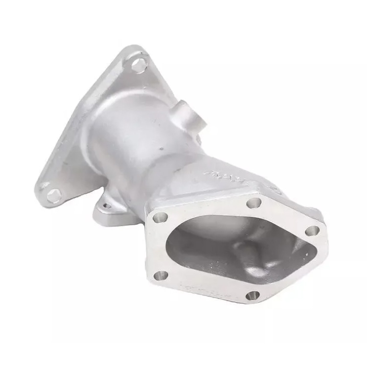 Cast Stainless Steel Motorcycle Exhaust Manifold - 1