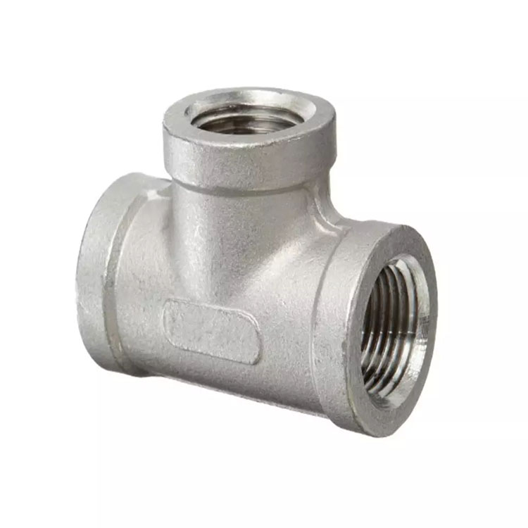 Stainless Steel 3 Way T Pipe Connection Joint