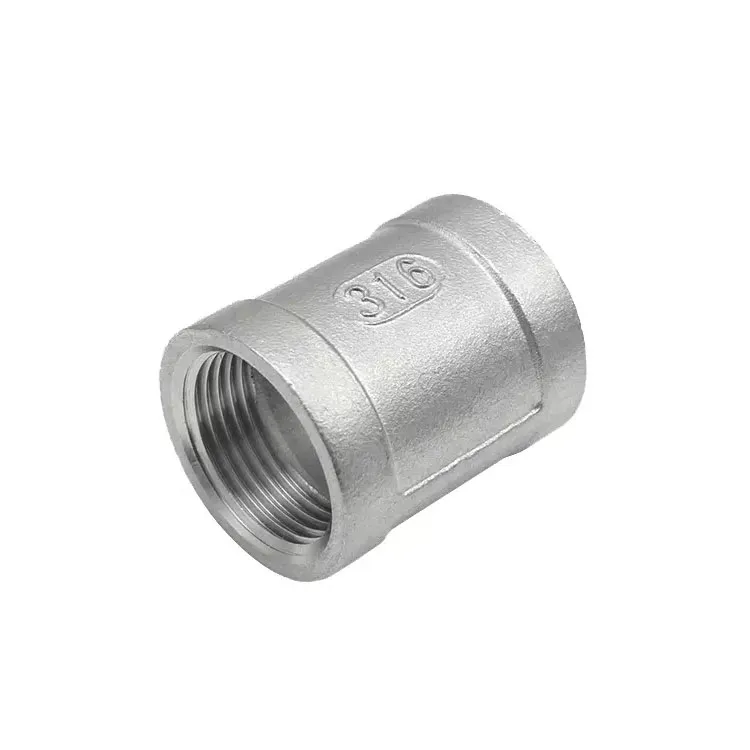 ສະແຕນເລດຍິງ threaded Coupling