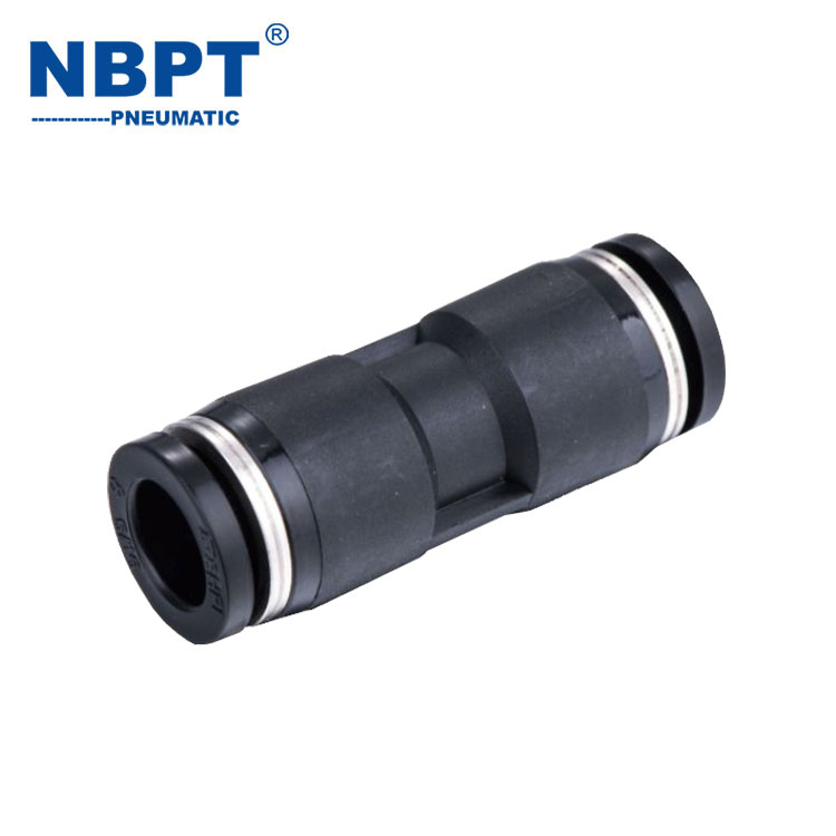 Pneumatic Fittings Plastic Straight One Touch Connect
