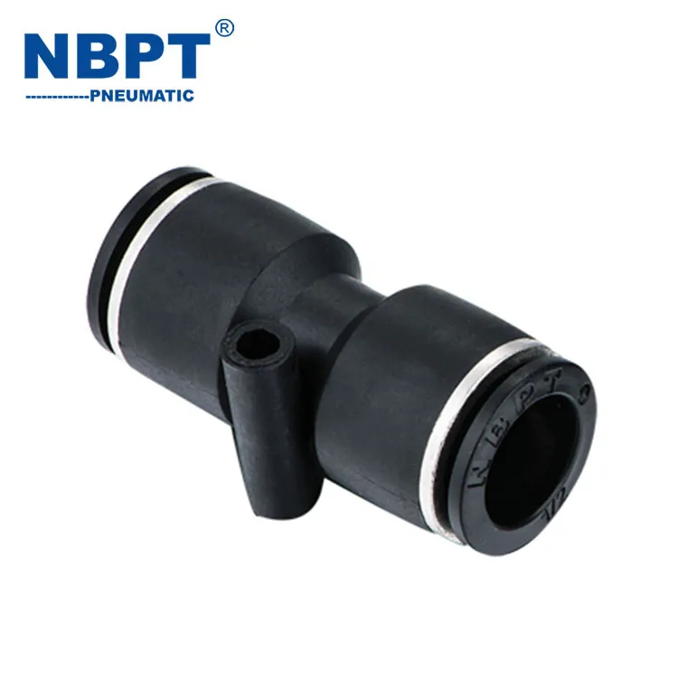 Pneumatic Fittings Plastic Straight ຫນຶ່ງສໍາຜັດເຊື່ອມຕໍ່