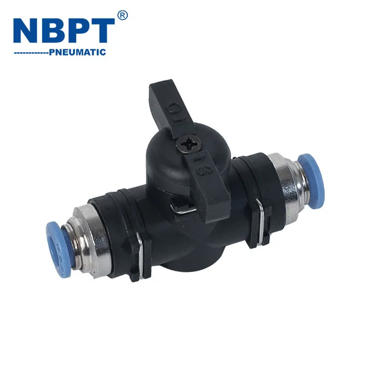 Mabilis na Pagsaksak ng Mga Pneumatic Fitting sa Mga Ball Valve