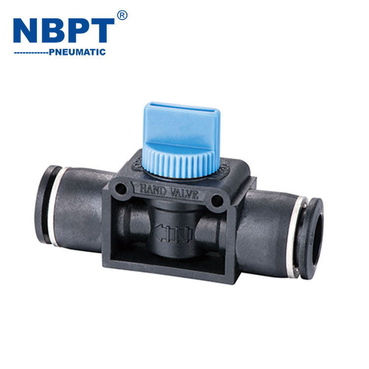 Pneumatic Fittings Straight Connection Hand Valves