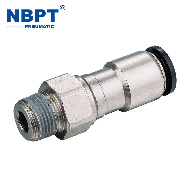 Rotary Straight One Touch အမြန်ချိတ်ဆက် Pneumatic Fittings