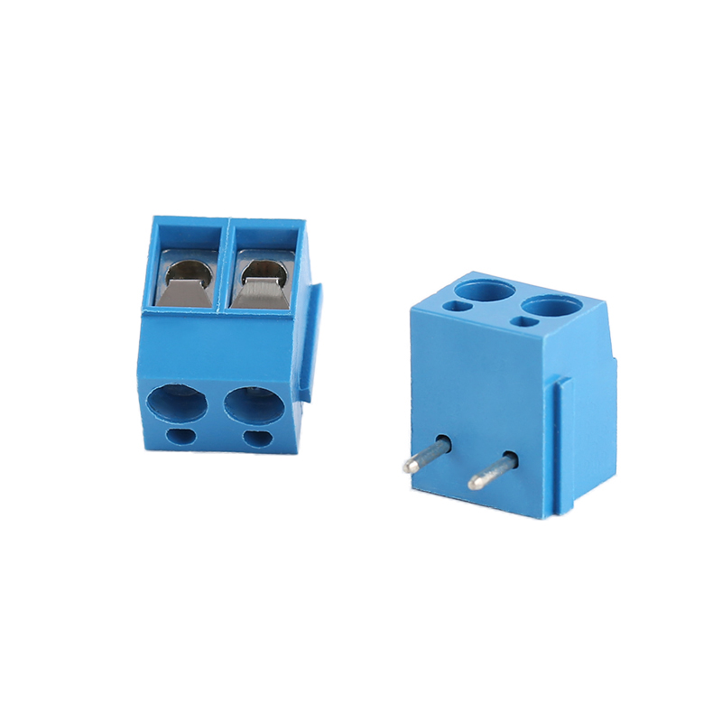 12.5 Bended Blue PCB Screw Terminal