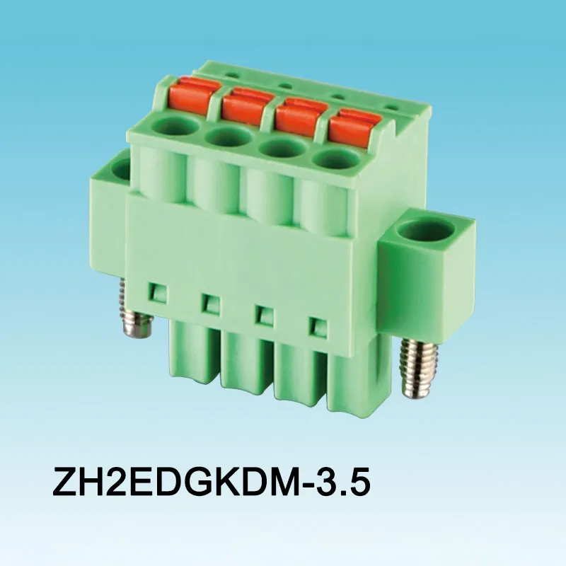 Screw Pluggable Terminal Block Offers High Reliability and Easy Connectivity for Industrial Applications