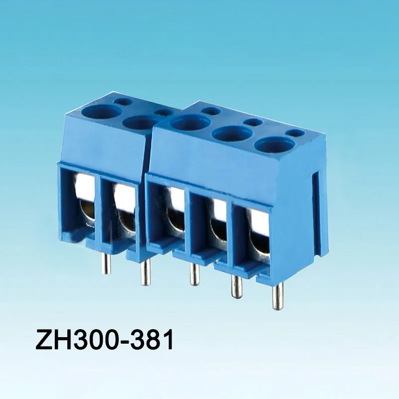 3.81 blue Screw PCB Terminal Block