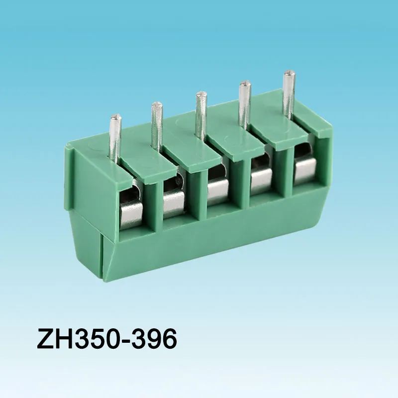 3.96 Terminais de Parafuso PCB Verde