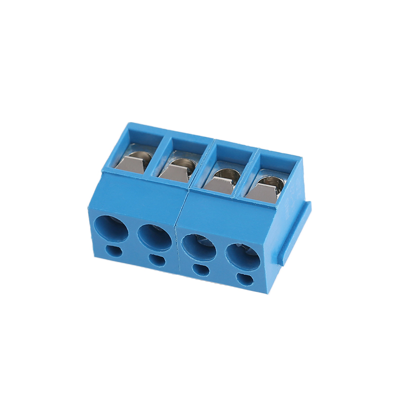 12.5 Bended Blue PCB Screw Terminal