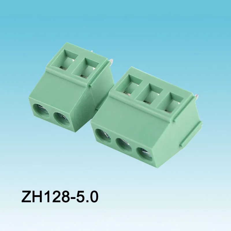 Green 128 Screw PCB Terminal Block