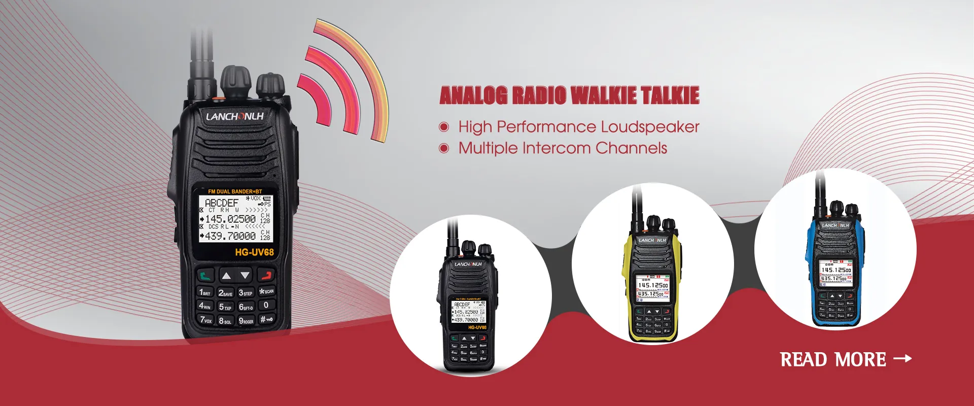 Furnizor de walkie-talkie radio analogice