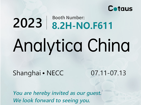Convite da Analytica China de Cotaus!