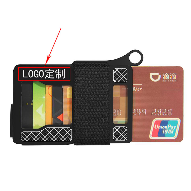 محفظة بطاقة الائتمان المعدنية - 1 