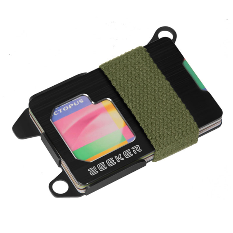 Metalowy portfel na karty - 6 