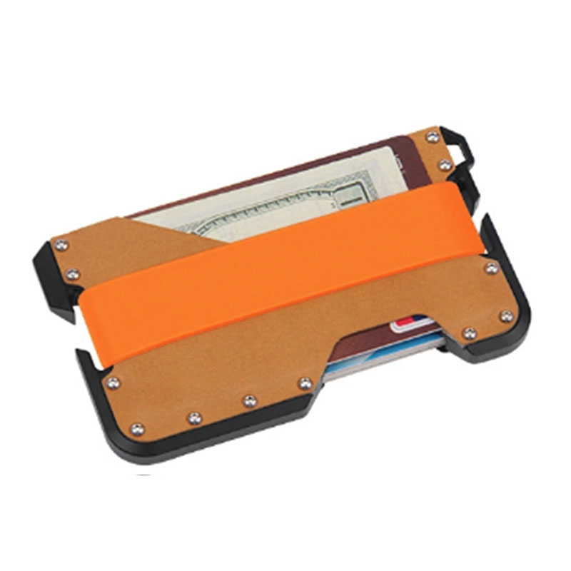 Skórzany portfel RFID - 7