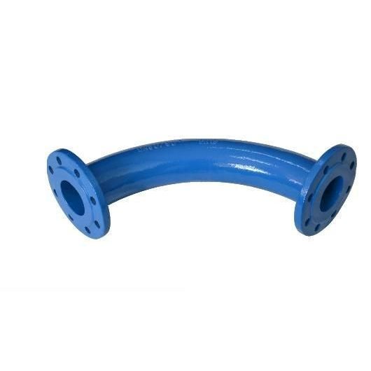 Double Flanged 90º Long Radius Bend Ductile Iron Pipe Fittings