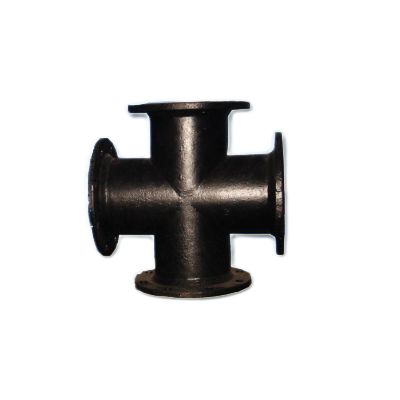 All Flanged Cross Ductile Iron Pipe Fittings