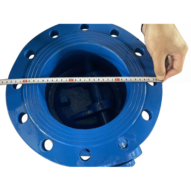 Tilting Butterfly Type Check Valve Without Hydraulic