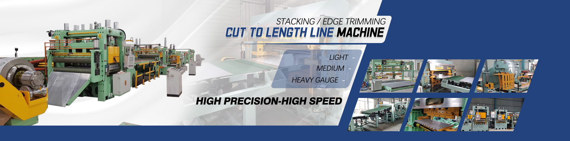 High Speed Cut To Length Line Machine