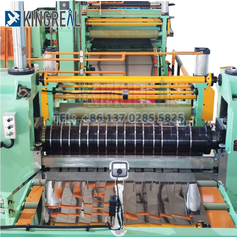 What is the production principle of the coil slitting machine?