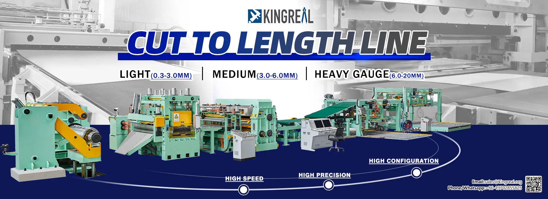 High Speed ​​Cut To Length Line Machine