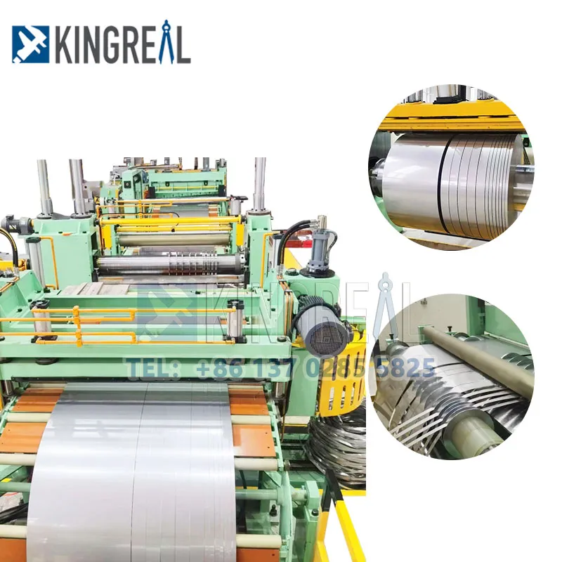 Detailed operation process of the coil slitting machine