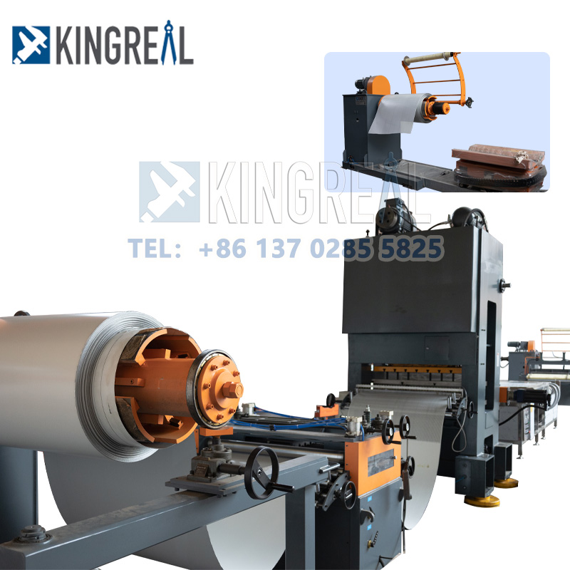 Kumpletuhin ang Coil Punching Blanking Line Solution