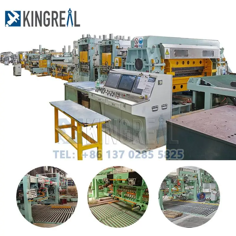 Cut To Length Line Machine With Dual Stacker