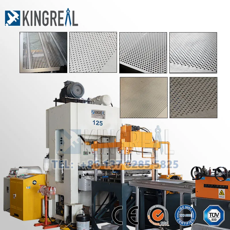 Full Automatic Perforated Metal Production Line
