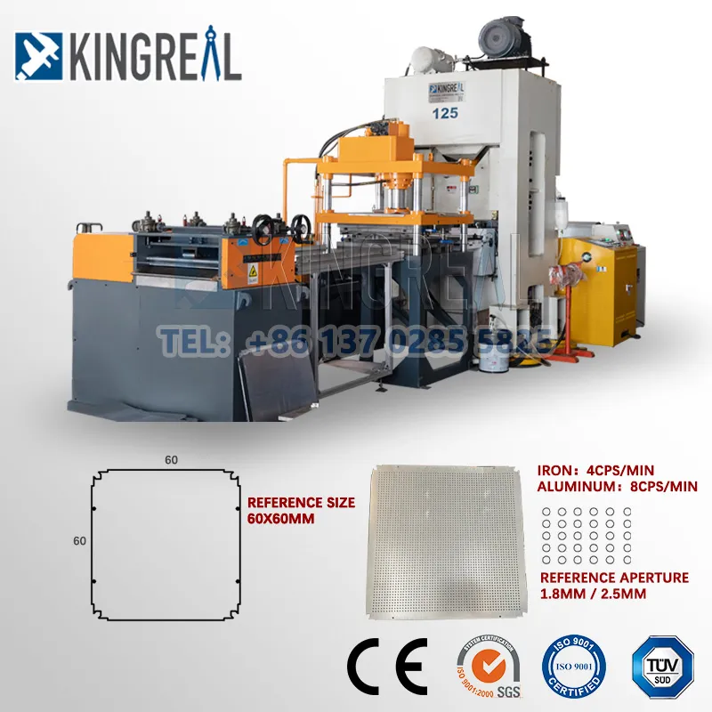 High speed Coil Perforation Production Line