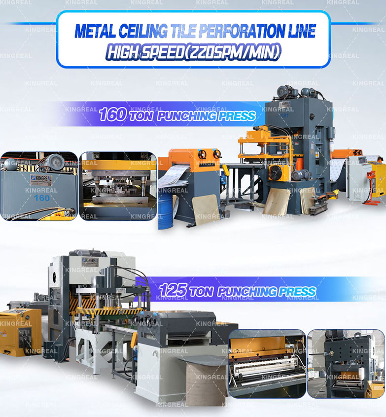 punched metal sheets machine