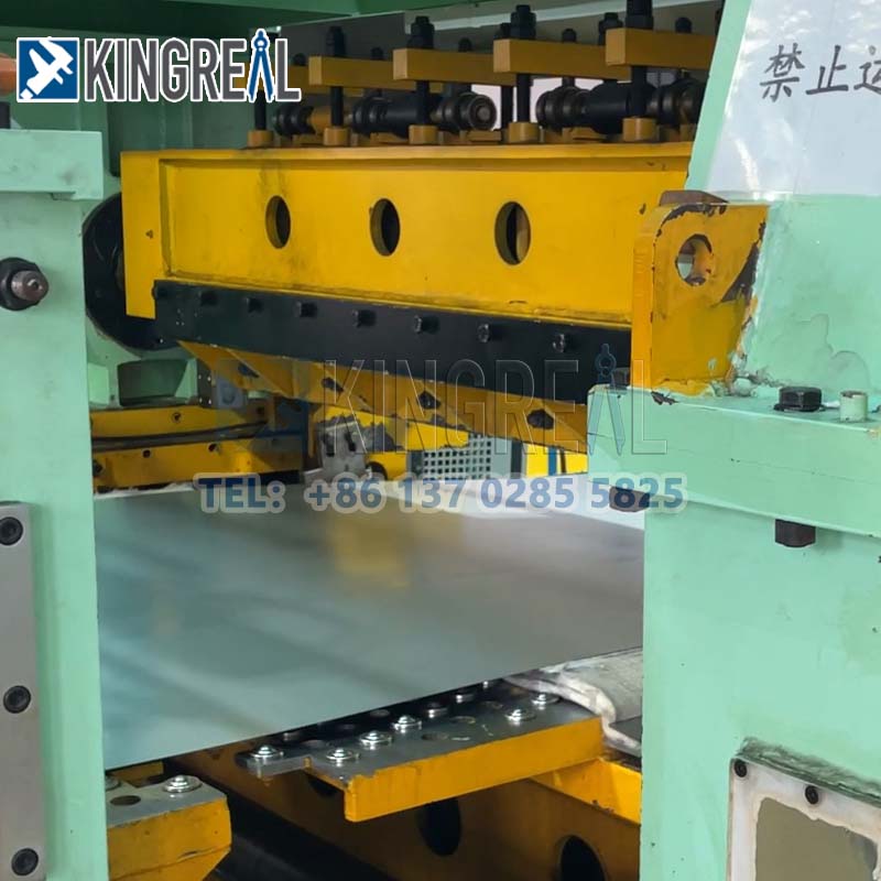 steel coil cut to length line