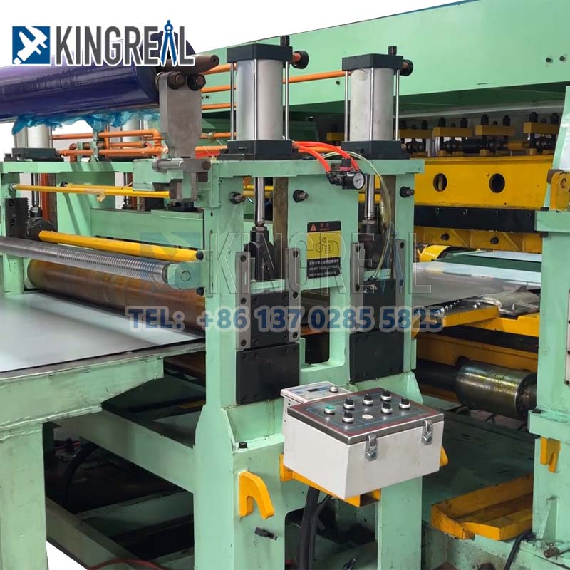 steel cut to length machine