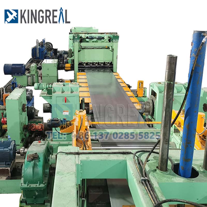 steel cut to length machine