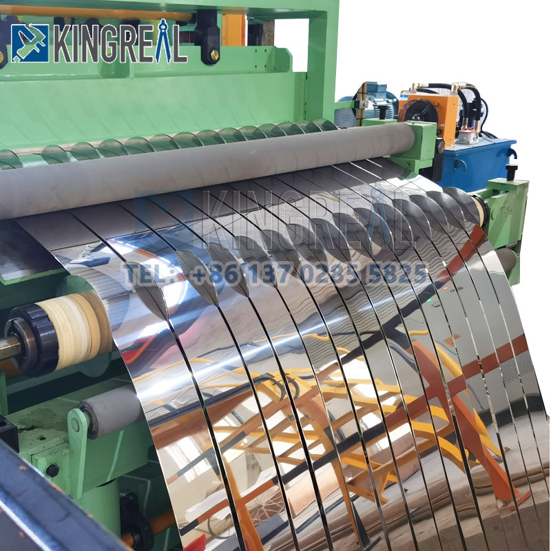 metal coil slitting machine