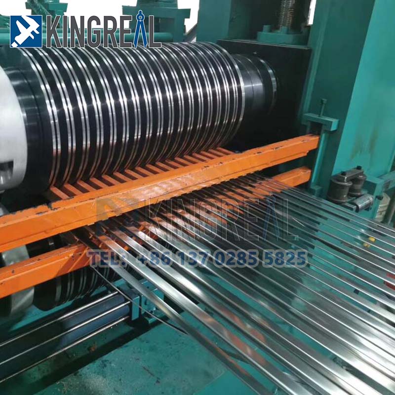 metal coil slitting machine