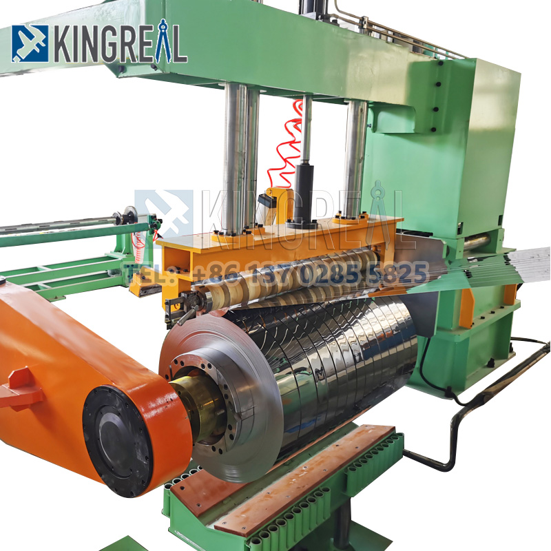 coil slitting machine line