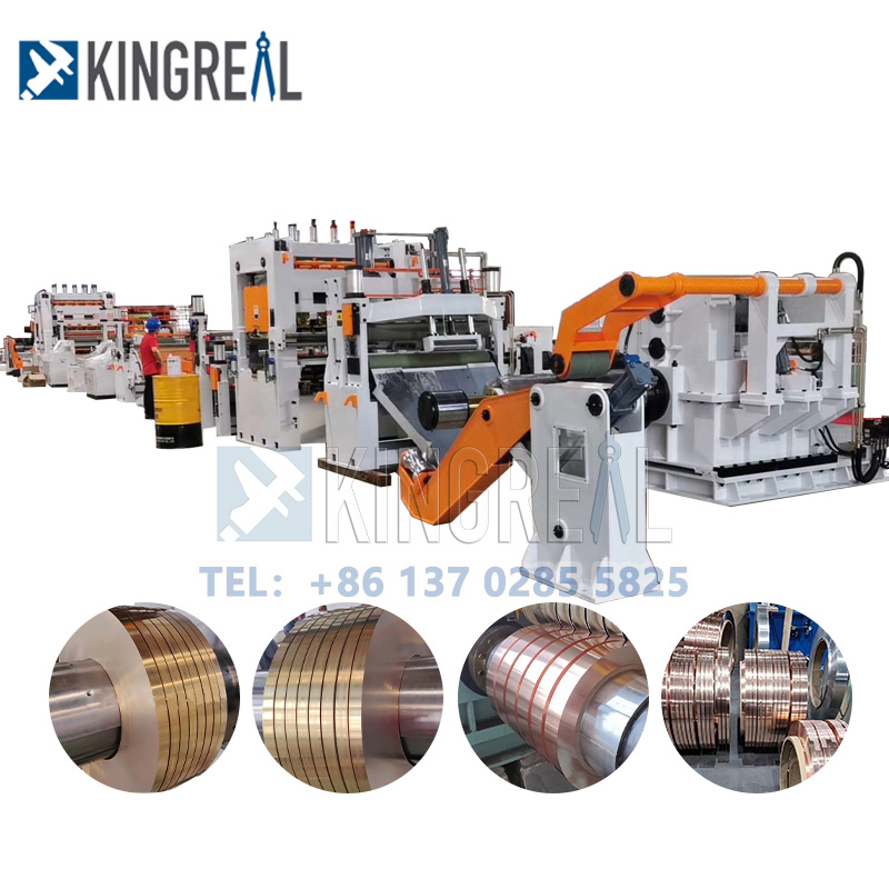 copper coil slitting machine