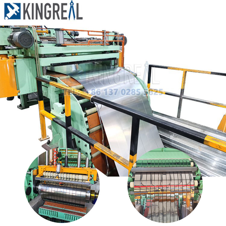 Coil slitting line