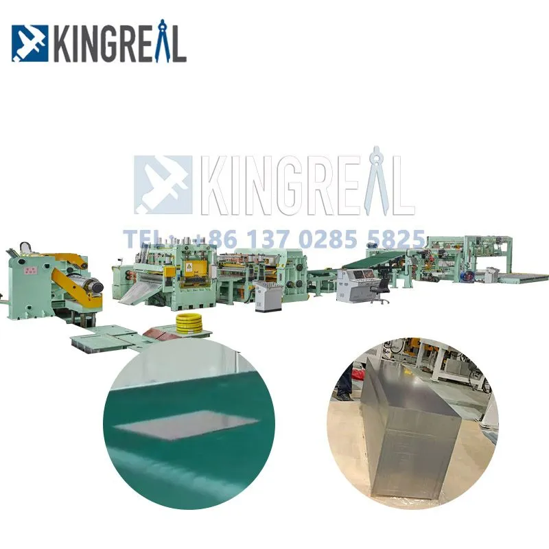 Leveling And Cross Cutting Production Line