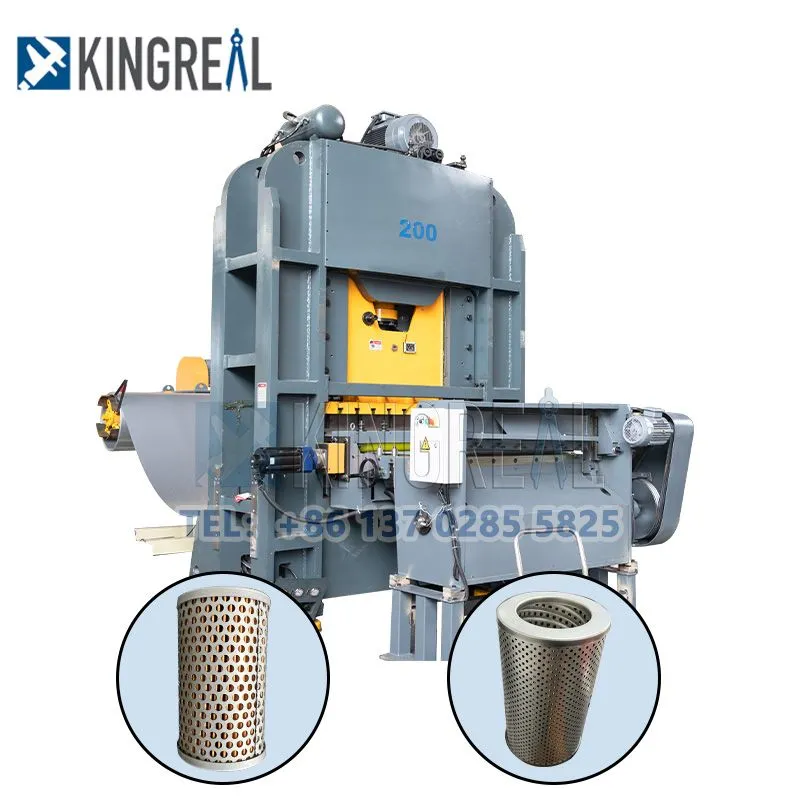 Metal Filter Perforated Making Machine