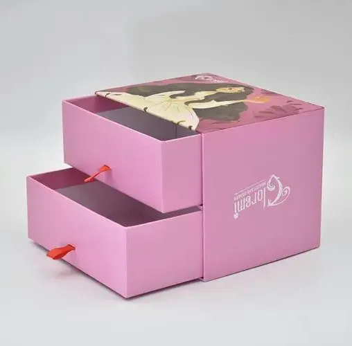 Innovative drawer packaging box