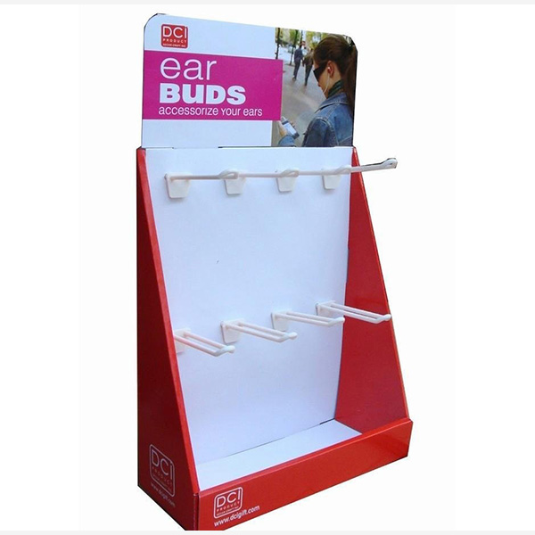 Cardboard Pegs Display Stand for Glove